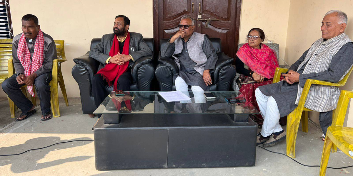 पूर्वमन्त्री यादवको नेतृत्वमा निधिको चुनाव परिचलान अभियान