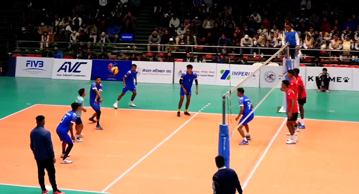 एनभीए भलिबलमा आज दुवैतर्फको उपाधि भिडन्त