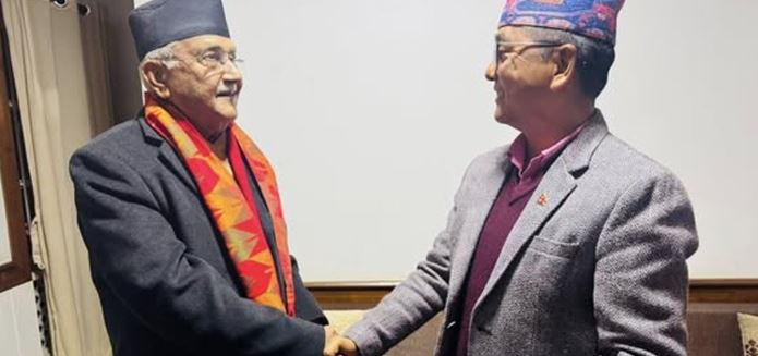 देउवापछि लिङ्देनले भेटे ओली