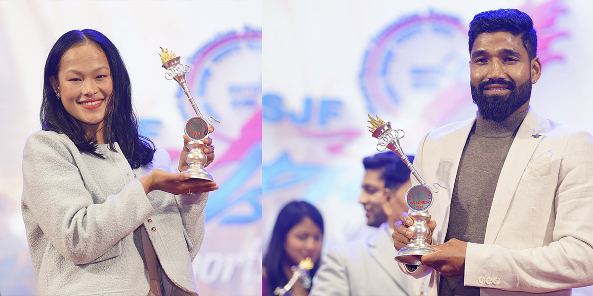 दीपेन्द्रसिंह र एरिका पल्सर स्पोर्टस् वर्ष खेलाडी