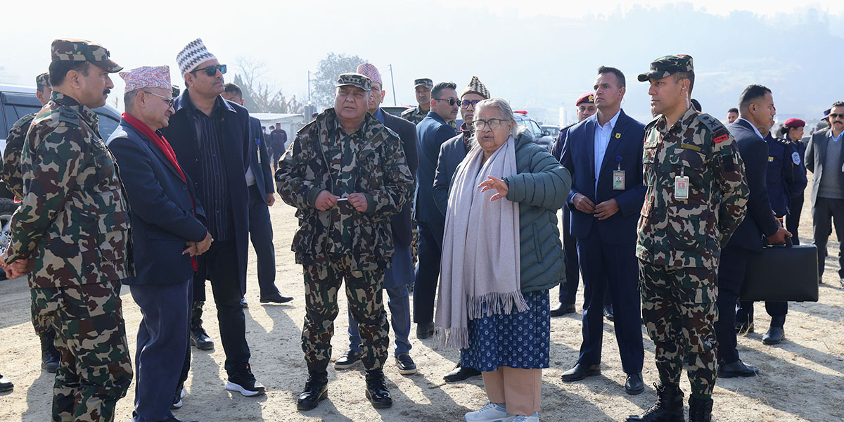 द्रूतमार्ग निरीक्षणपछि प्रधानमन्त्री कार्कीले  भनिन्- पूर्वाधार निर्माण गर्दा सम्पदालाई असर नगरोस्