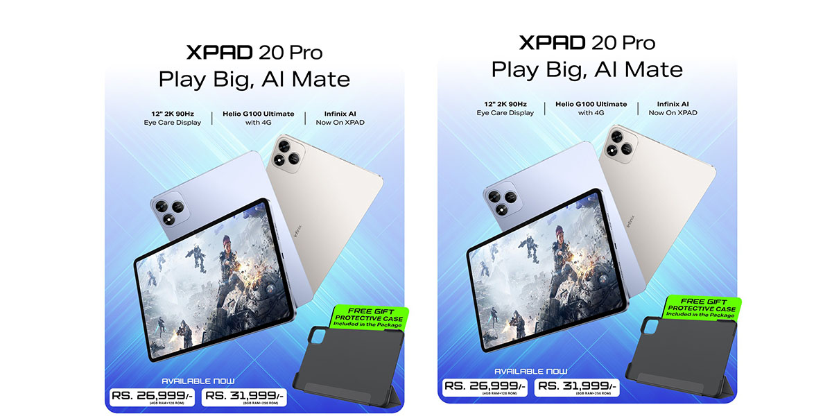 इनफिनिक्सले नेपालमा ल्यायो एक्सपीएडी ट्वान्टी प्राे