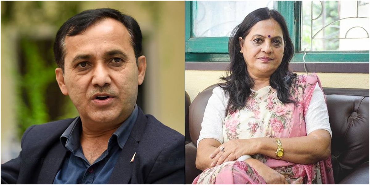 विश्वप्रकाश शर्मा र पुष्पा भुसाल बने कांग्रेस उपसभापति