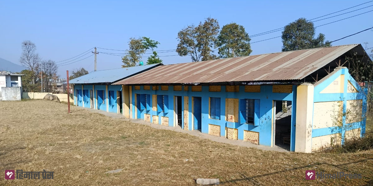 चिसो बढेपछि गौरीगंगाका विद्यालयमा पठनपाठन स्थगित