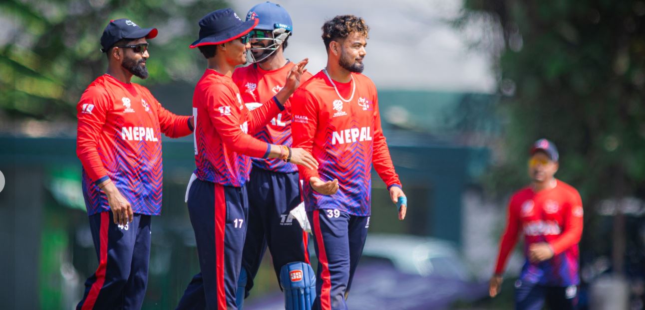 शेरले ४ विकेट लिदा श्रीलंका ए सँगको अभ्यास खेलमा नेपाल विजयी