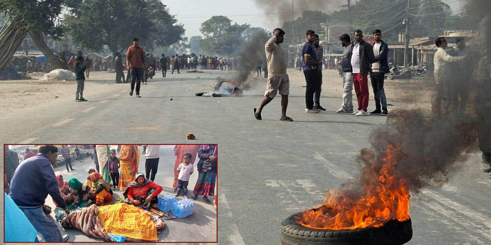 सशस्त्र प्रहरीले गोली चलाउँदा एक पुरुषको मृत्यु भएपछि सुनसरीमा तनाव, पाँचबुँदे सहमति
