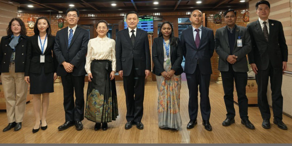 नेपाल-चीन रणनीतिक साझेदारीलाई अझ उचाइमा पुर्‍याउन आवश्यक: राजदूत झाङ