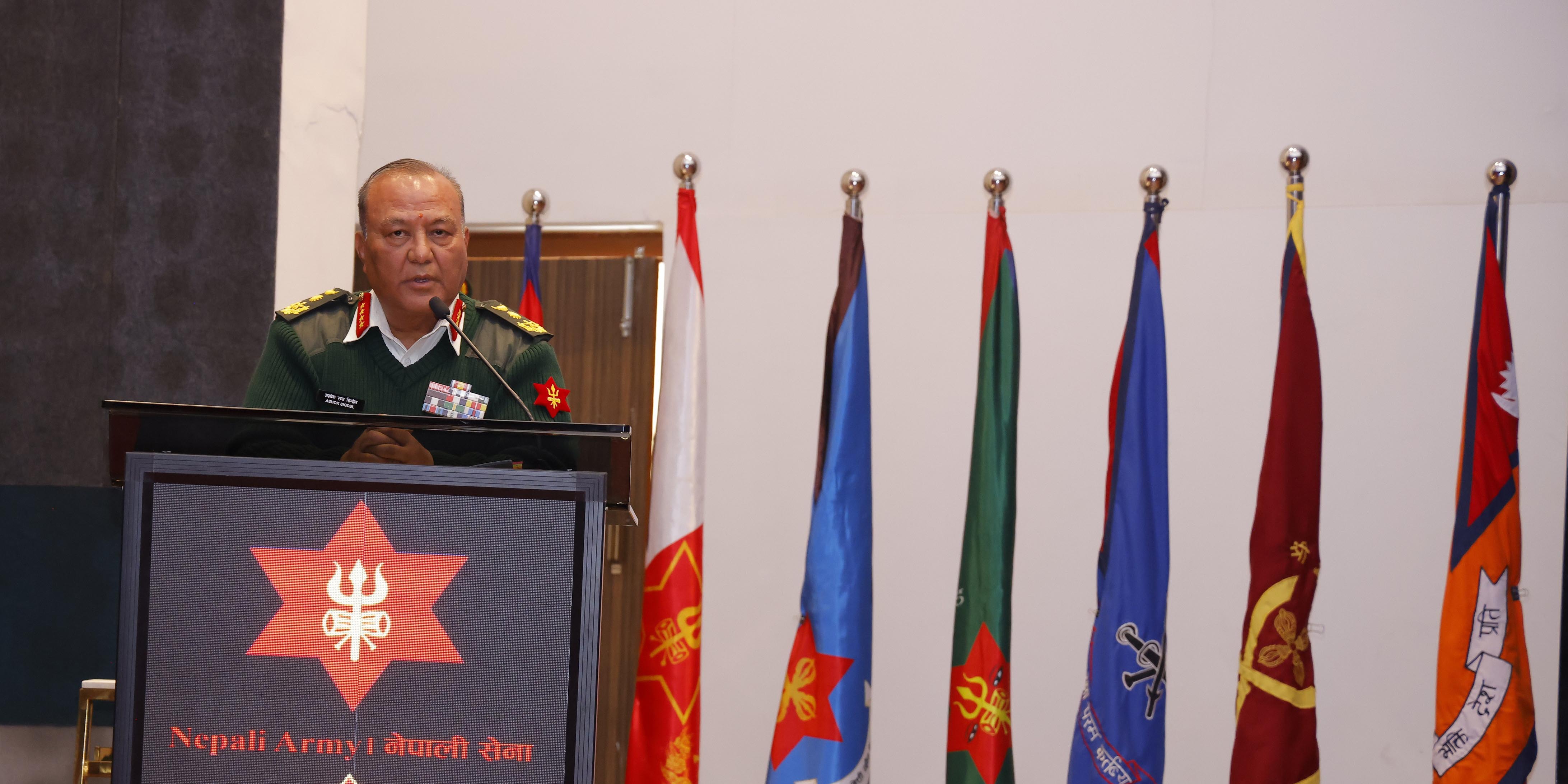 सुरक्षितरूपमा निर्वाचन सम्पन्न गर्न पृतनापतिहरूलाई प्रधानसेनापतिको निर्देशन