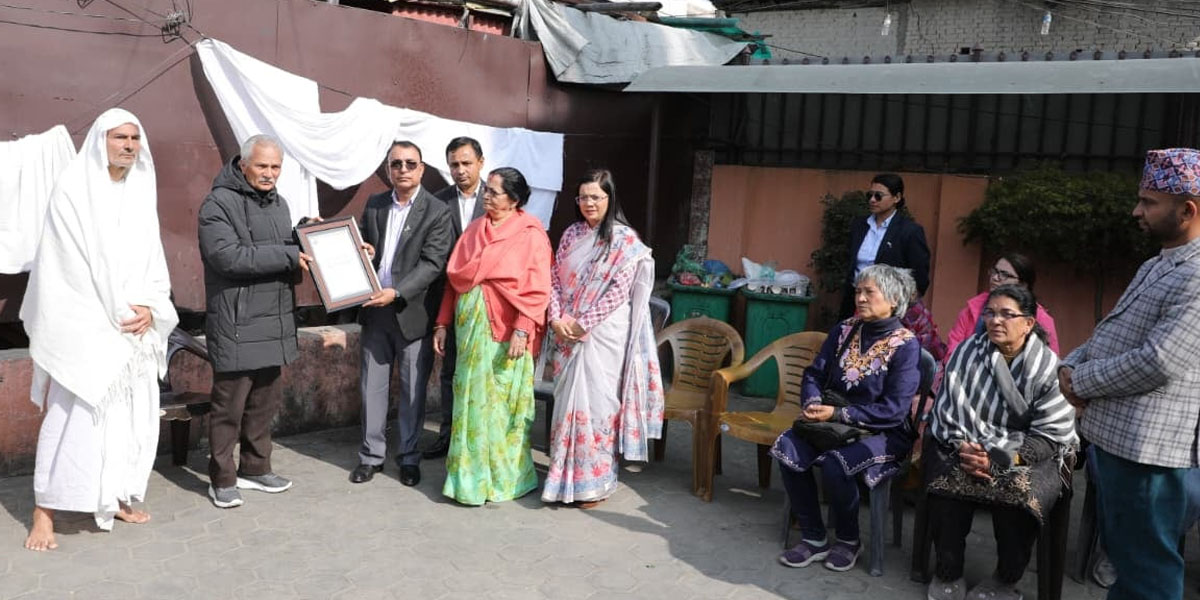 भोजप्रसाद भट्टराईप्रति राष्ट्रपतिको श्रद्धाञ्जली