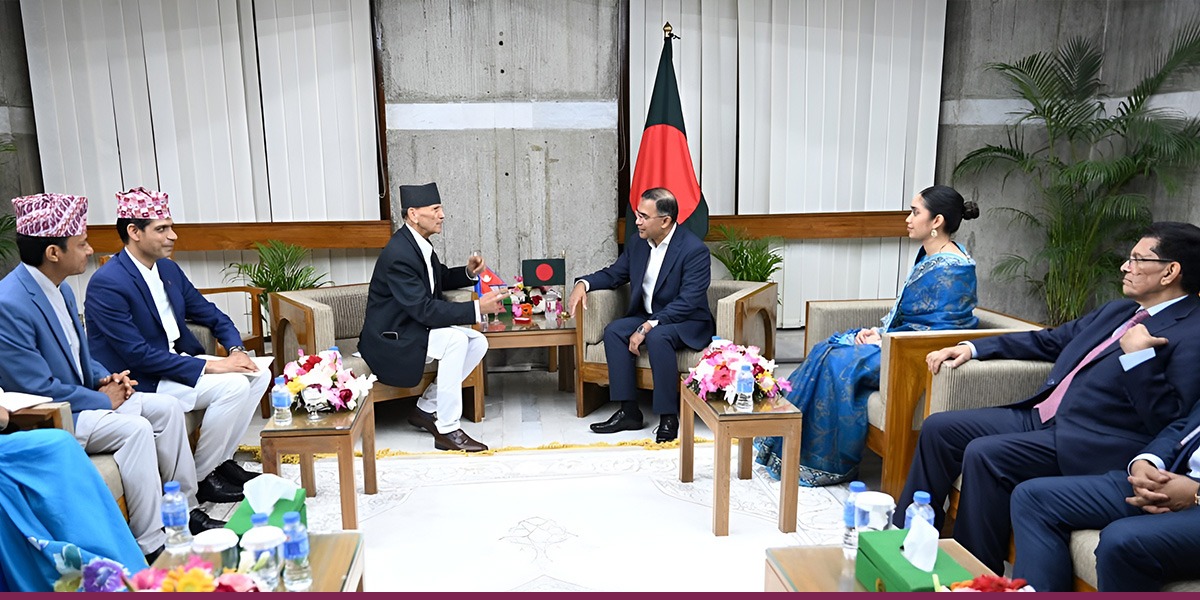 बंगलादेशका नवनिर्वाचित प्रधानमन्त्री रहमानले नेपाललाई दिए निर्वाचनको शुभकामना