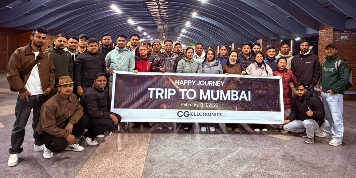 सिजी इलेक्ट्रोनिक्सका ४० विजेता नेपाल–वेस्टइन्डिजको खेल हेर्न मुम्बई प्रस्थान