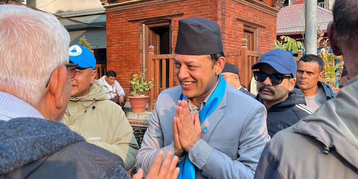 काठमाडौँ-९ का मतदातासँग डीपी अर्यालले गरे यस्तो वाचा