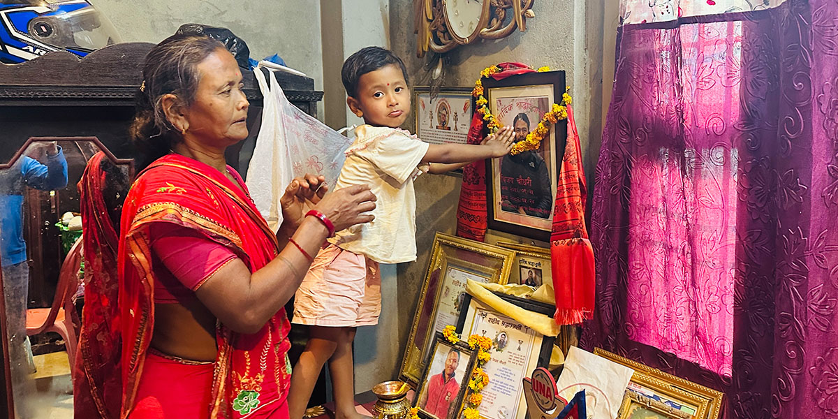 बाबा खोज्दै जेनजी सहिद पुत्री दिवान्सी