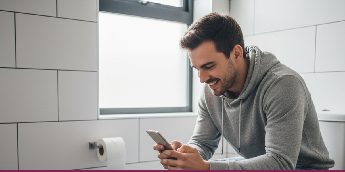 शौचालयमा बसेर मोबाइल चलाउनुहुन्छ? यस्तो हुन सक्छ समस्या