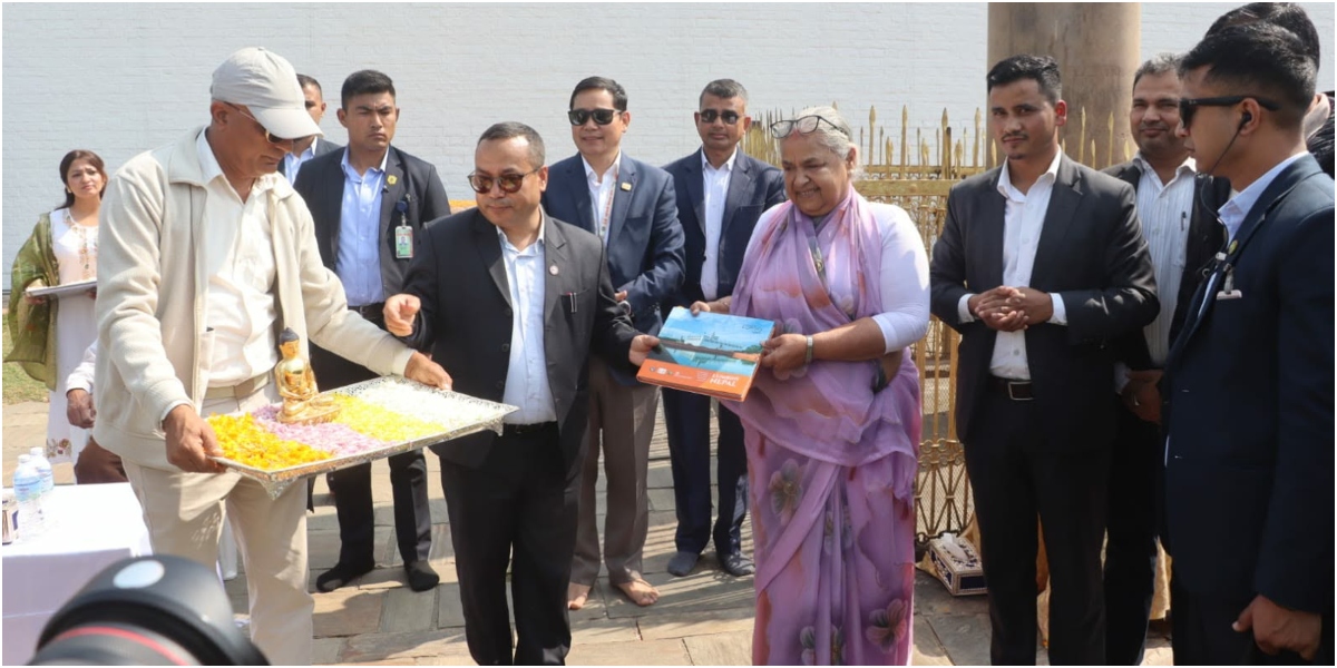 प्रधानमन्त्री कार्की लुम्बिनीमा