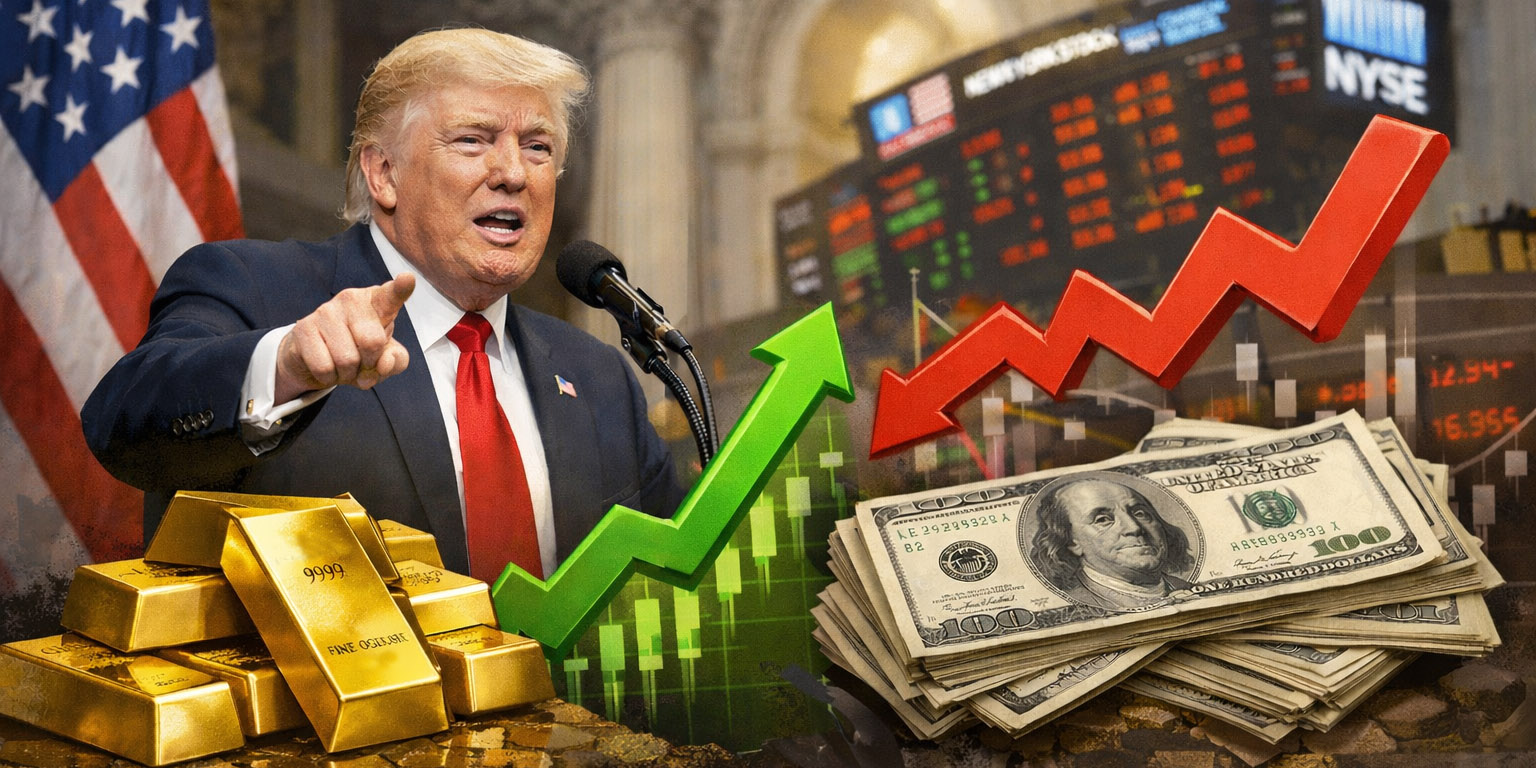 ट्रम्पको नयाँ भन्सार शुल्क घोषणा : सुनको मूल्य बढ्यो, डलरको भाउमा गिरावट