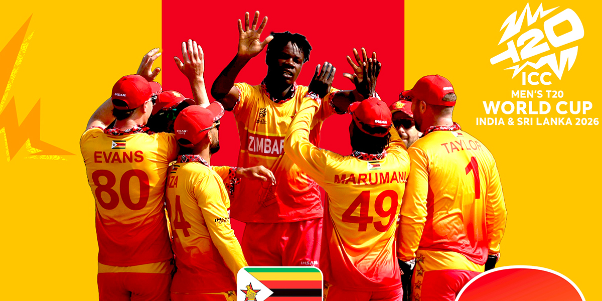 विश्व च्याम्पियनलाई पराजित गरिरहेको जिम्बाबे