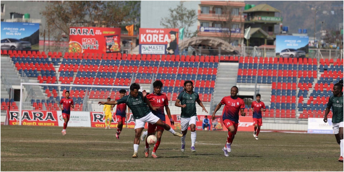 आहा रारा पाेखरा गाेल्डकप फाइनलमा आयाेजककाे अग्रता