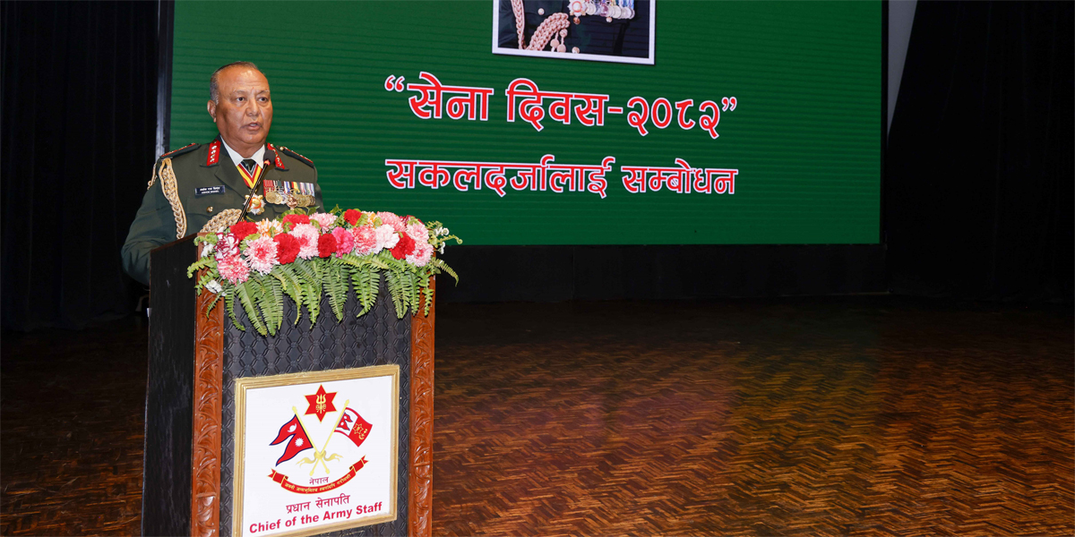 निर्वाचन शान्तिपूर्ण रुपमा सम्पन्न गराउन प्रधानसेनापतिको निर्देशन