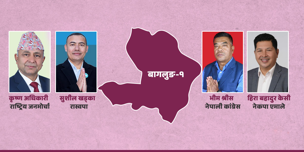 चित्रबहादुर केसी जितेको बागलुङ-१ मा यस्तो छ चुनावी गणित