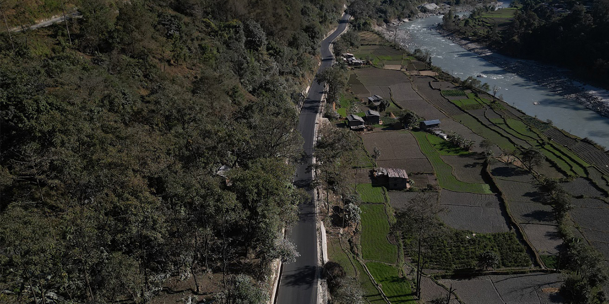 म्याग्दी र मुस्ताङलाई जोड्ने सडक स्तरोन्नति