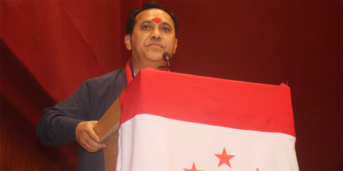 देशलाई नयाँ चरणमा लैजाने जिम्मेवारी कांग्रेससँग छः  शर्मा