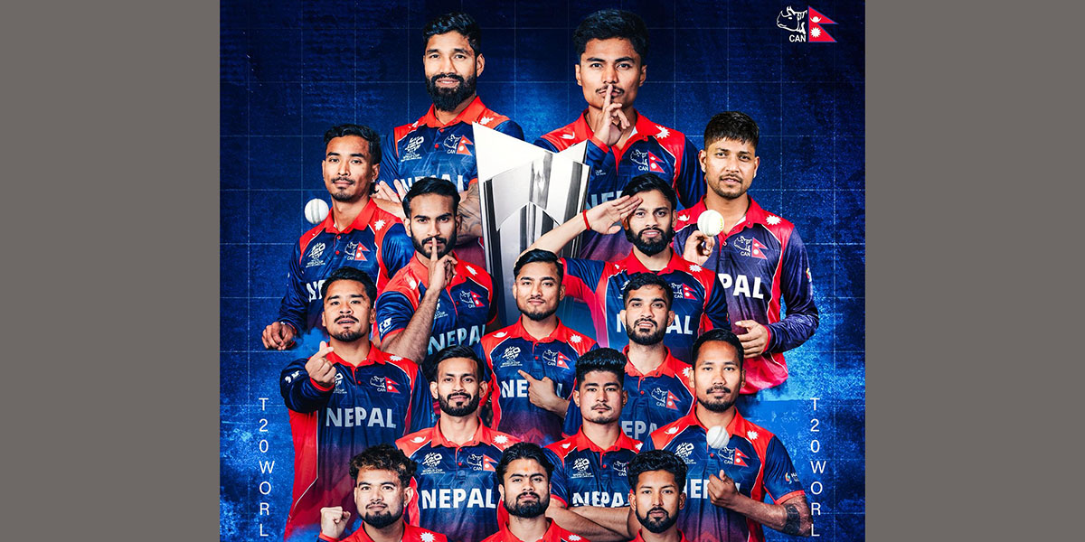 आईसीसी टी २० विश्वकप : पूर्वविजेता इंग्ल्यान्डसँग पहिलो खेल खेल्दै नेपाली टोली