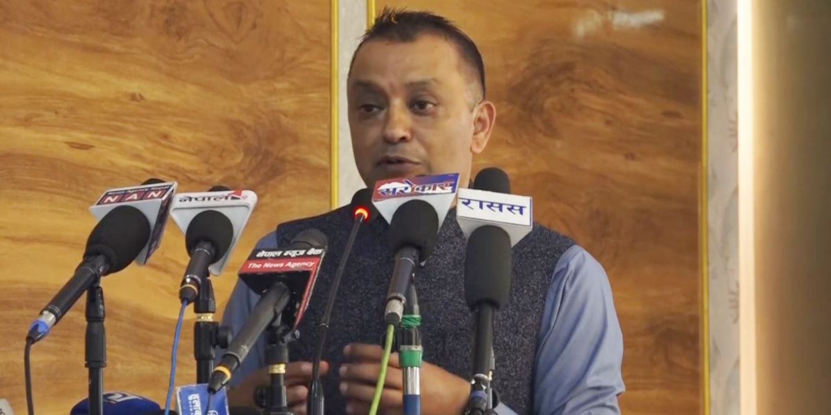 काठमाडौँलाई मधेश बुझाउन सर्लाहीमा उम्मेदवारी दिएको हुँ : गगन थापा
