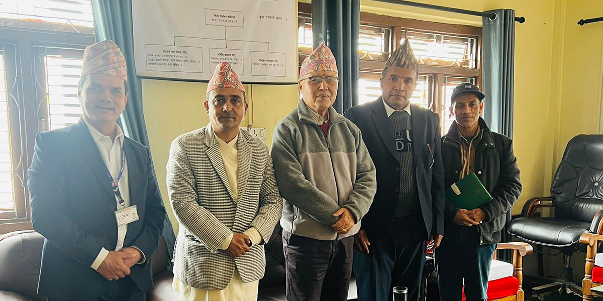 गोरखामा निर्वाचन अवस्था बुझ्दै अर्थमन्त्री