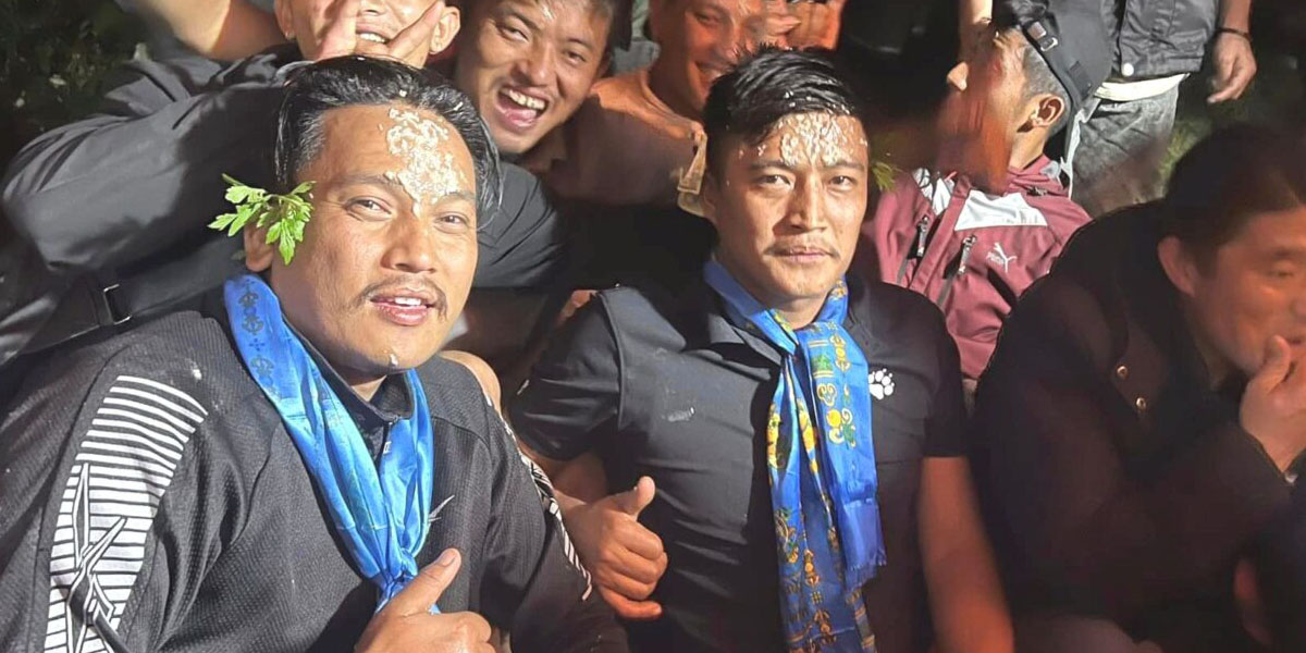 गोरखा धार्चेका २० जोडीले लगाए मित