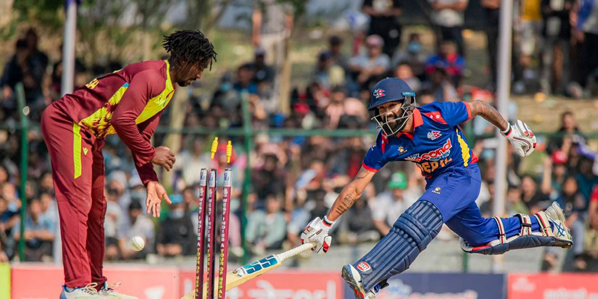 टी २० विश्वकप क्रिकेट : जित्नैपर्ने दबाबका बीच वेस्ट इन्डिजसँग भिड्दैछ नेपाली टोली, हारे बाहिरिने