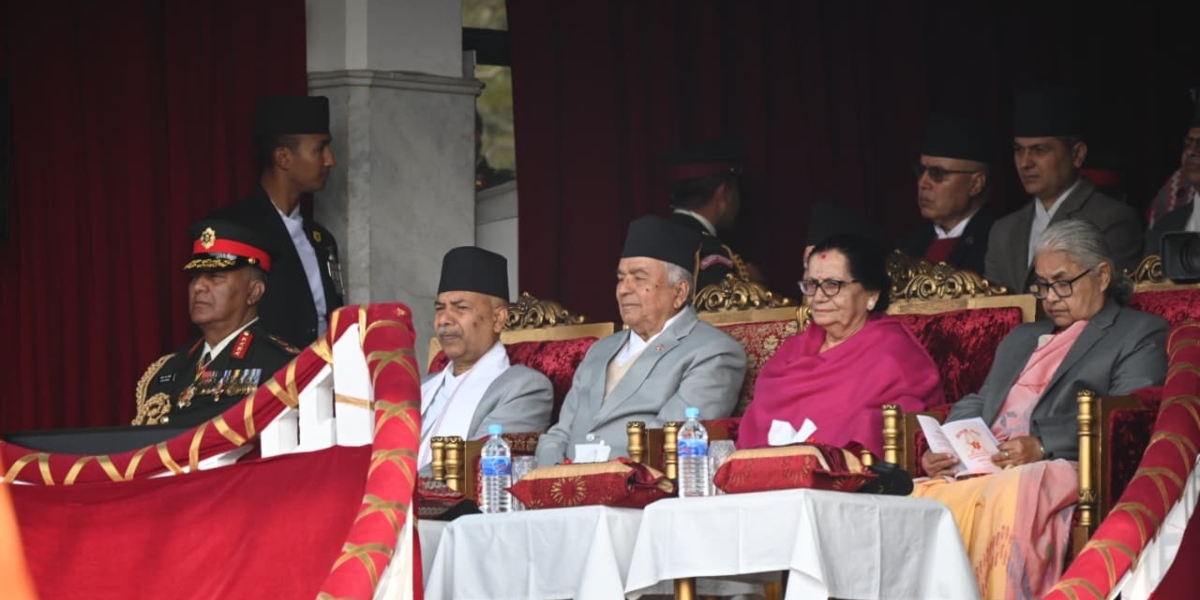 राष्ट्रपति पौडेल बढाइँमा सहभागी