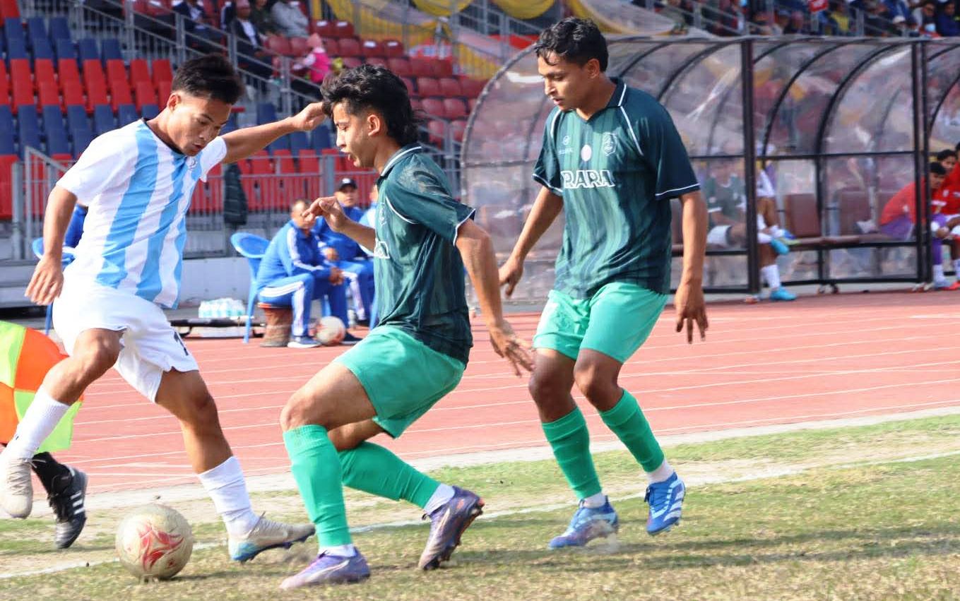 ‘आहा रारा पोखरा गोल्डकप’को फाइनलमा पुग्यो सहारा क्लब