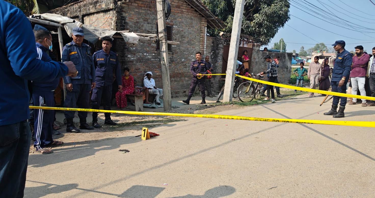 सर्लाहीमा गोली लागेर एक किशोर घाइते