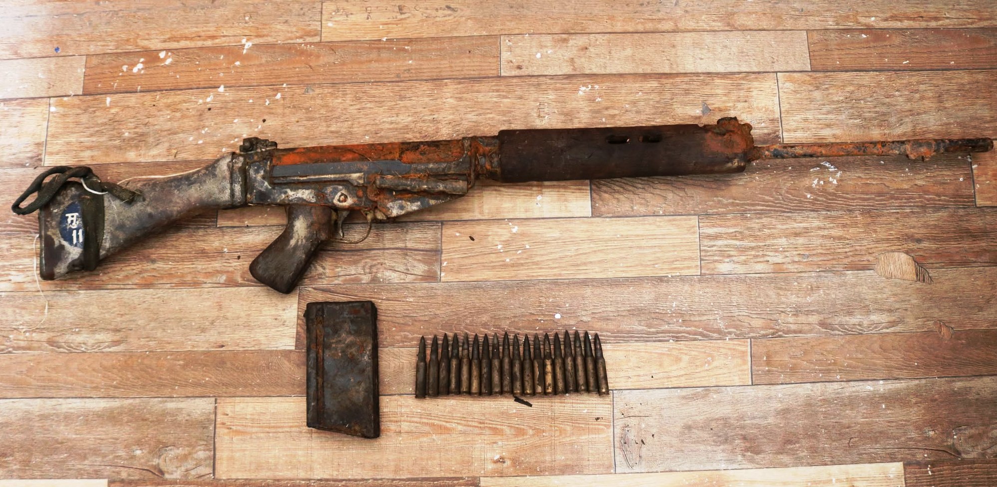 फेवातालमा भेटियो एसएलआर राइफल