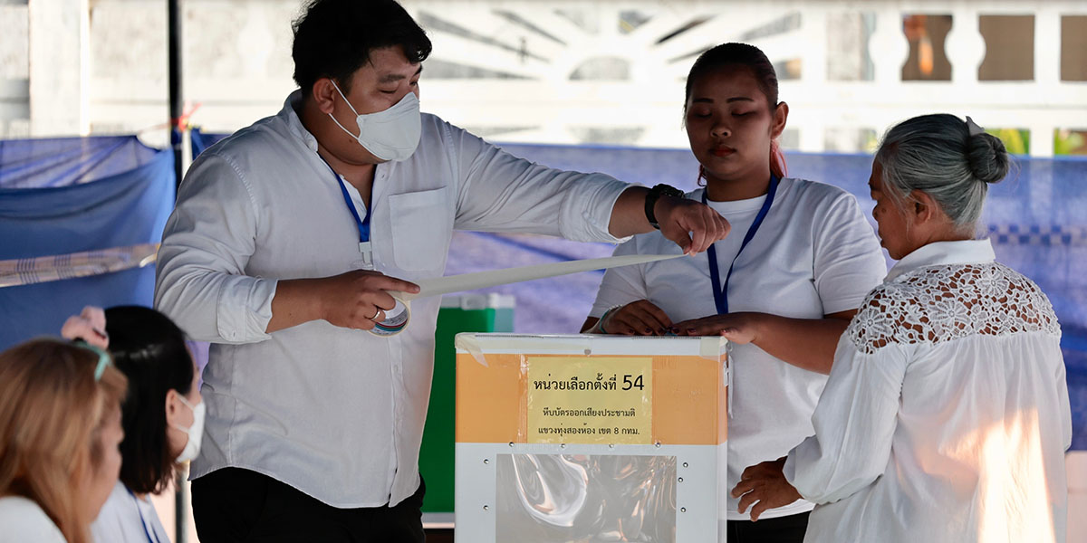 थाइल्यान्डमा त्रिपक्षीय चुनावी प्रतिस्पर्धा, राष्ट्रवाद मुख्य एजेन्डा