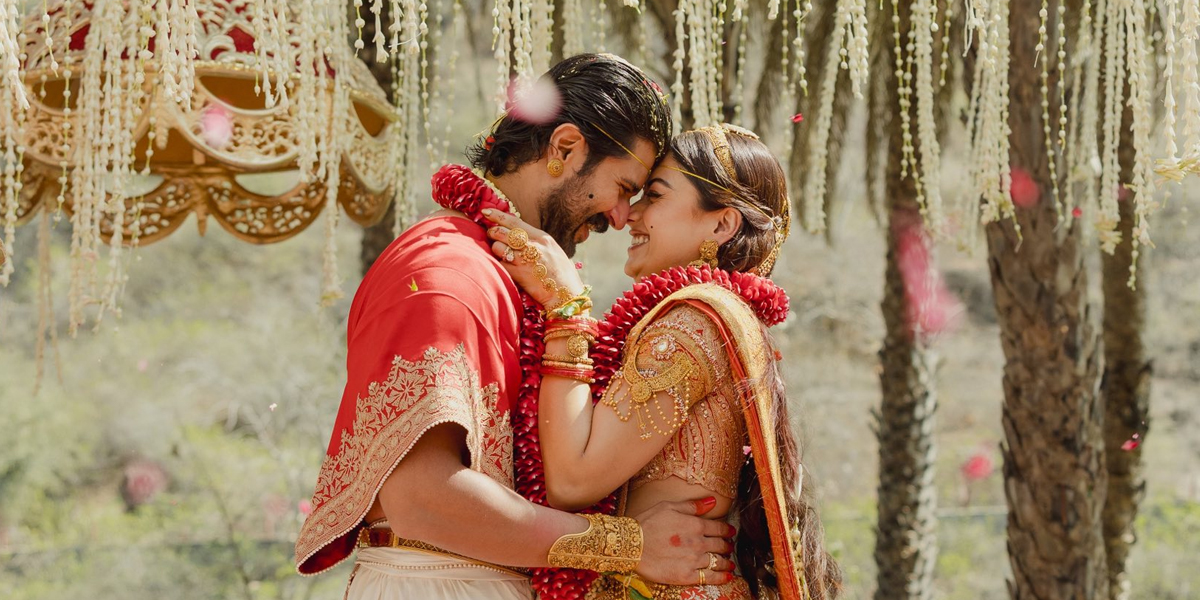 विजय र रश्मिकाले कसे लगनगाँठो