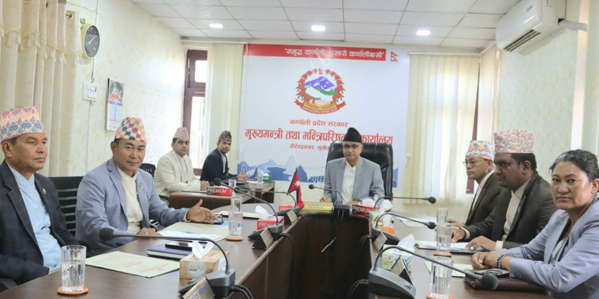 कर्णालीका सात पालिकालाई ३ करोड ४० लाख अनुदान दिने सरकारको निर्णय