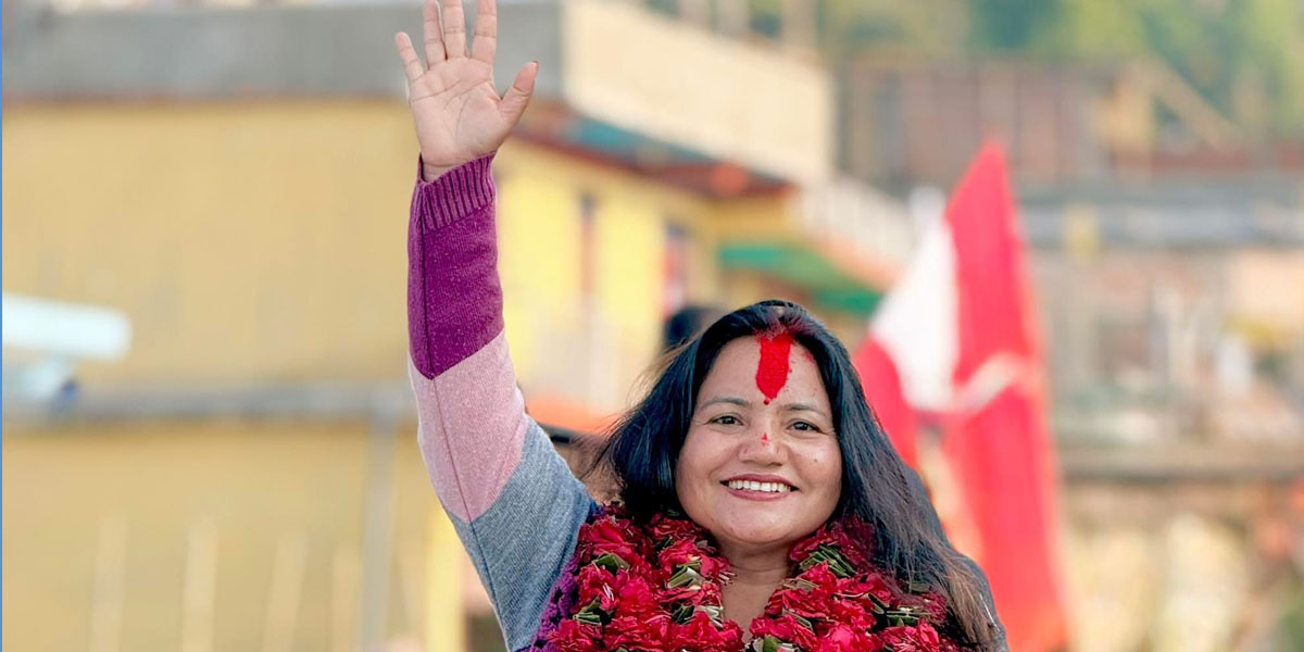 दैलेख-१ मा कांग्रेसकी बासना थापाको सुरुवाती अग्रता