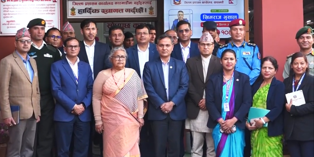 जिप्रका काठमाडौँले सुरु गरेको नवीनतम मोडेलको प्रधानमन्त्रीले गरिन् निरीक्षण