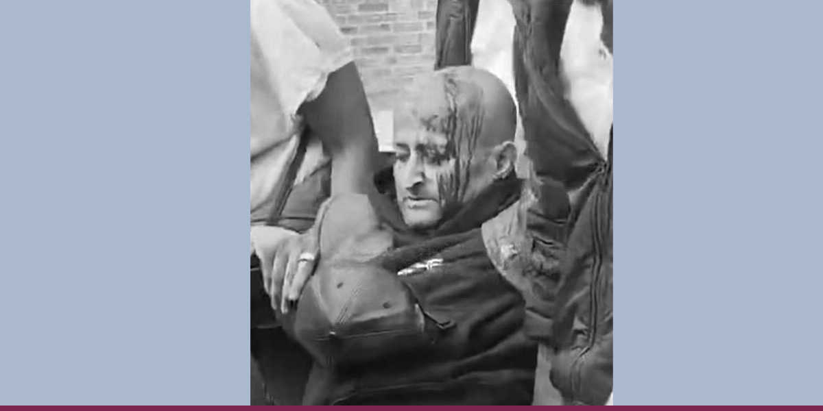 एमाले प्रदर्शनमा प्रहरीको लाठी चार्ज