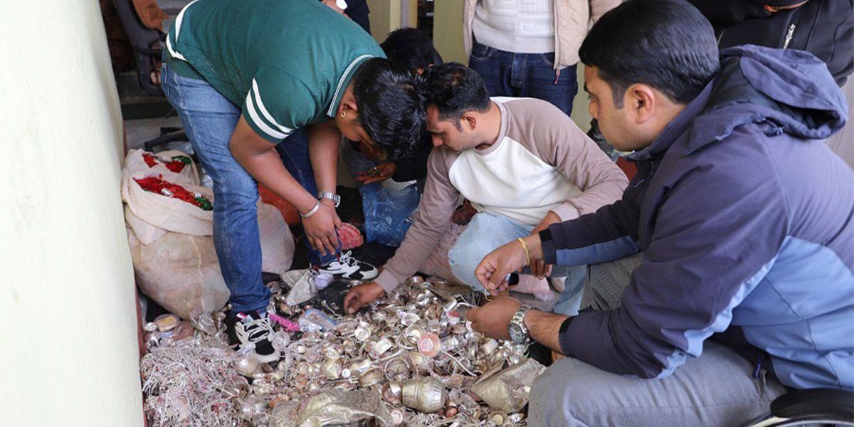 पाथीभरामा संकलन सुन र चाँदी रिफाइन थालियो