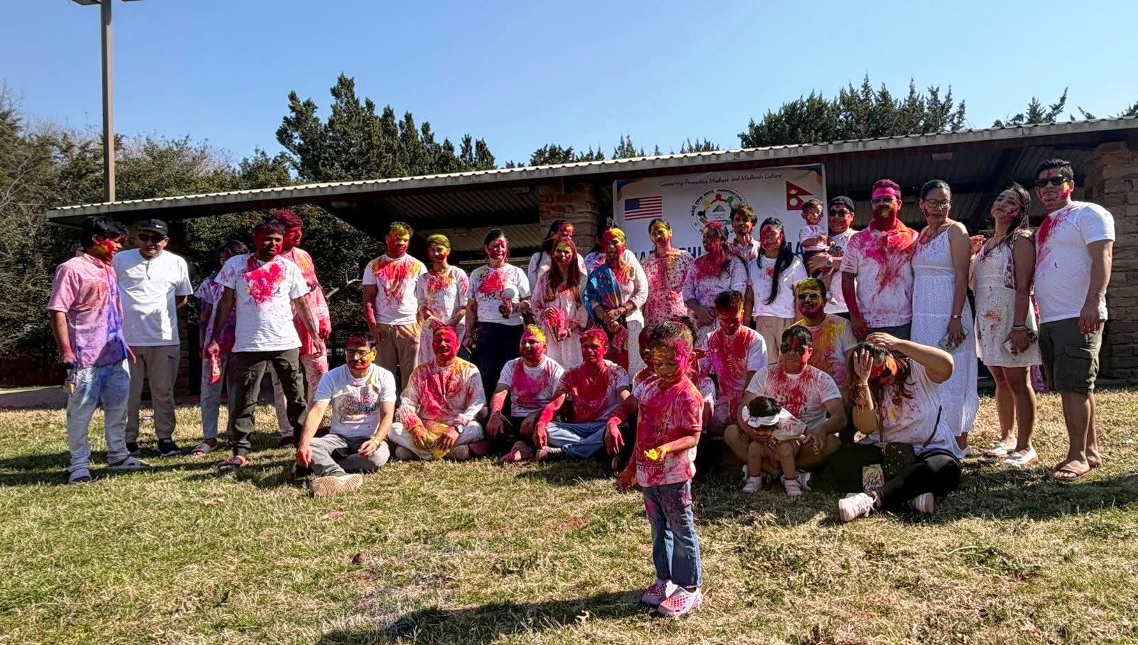 अमेरिकाको टेक्ससमा मधेशी एकता समाजको होली