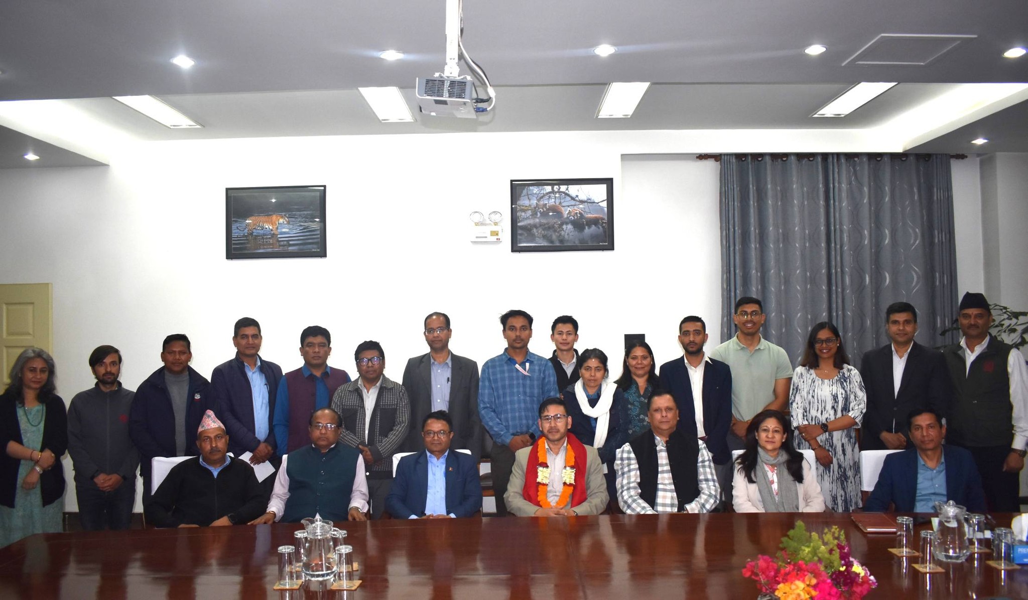 एनटीएनसी अध्यक्षमा नियुक्त भएका श्रेष्ठले सम्हाले पदभार