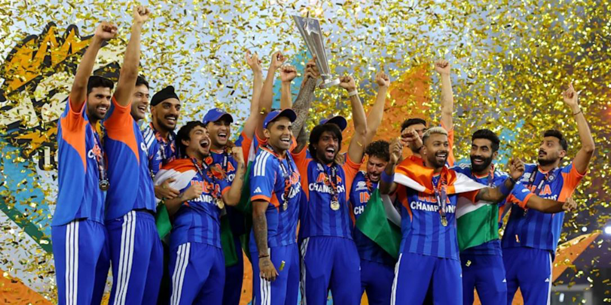 भारत लगातार दोस्रो पटक विश्वकप च्याम्पियन