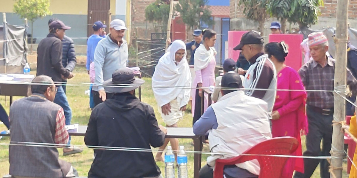 किरियापुत्रीले पनि गरे मतदान, शोकबीच नागरिक कर्तव्य पूरा