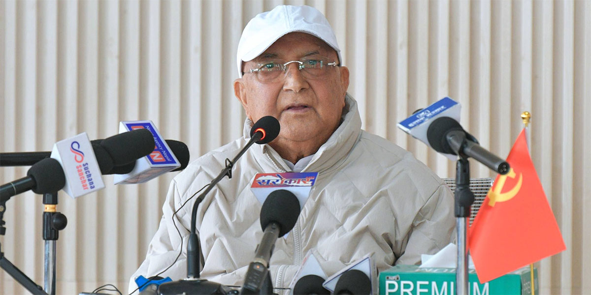 आफ्ना सांसदलाई ओलीको निर्देशन- गालीगलौजको डटेर मुकाबिला गर्नुस्