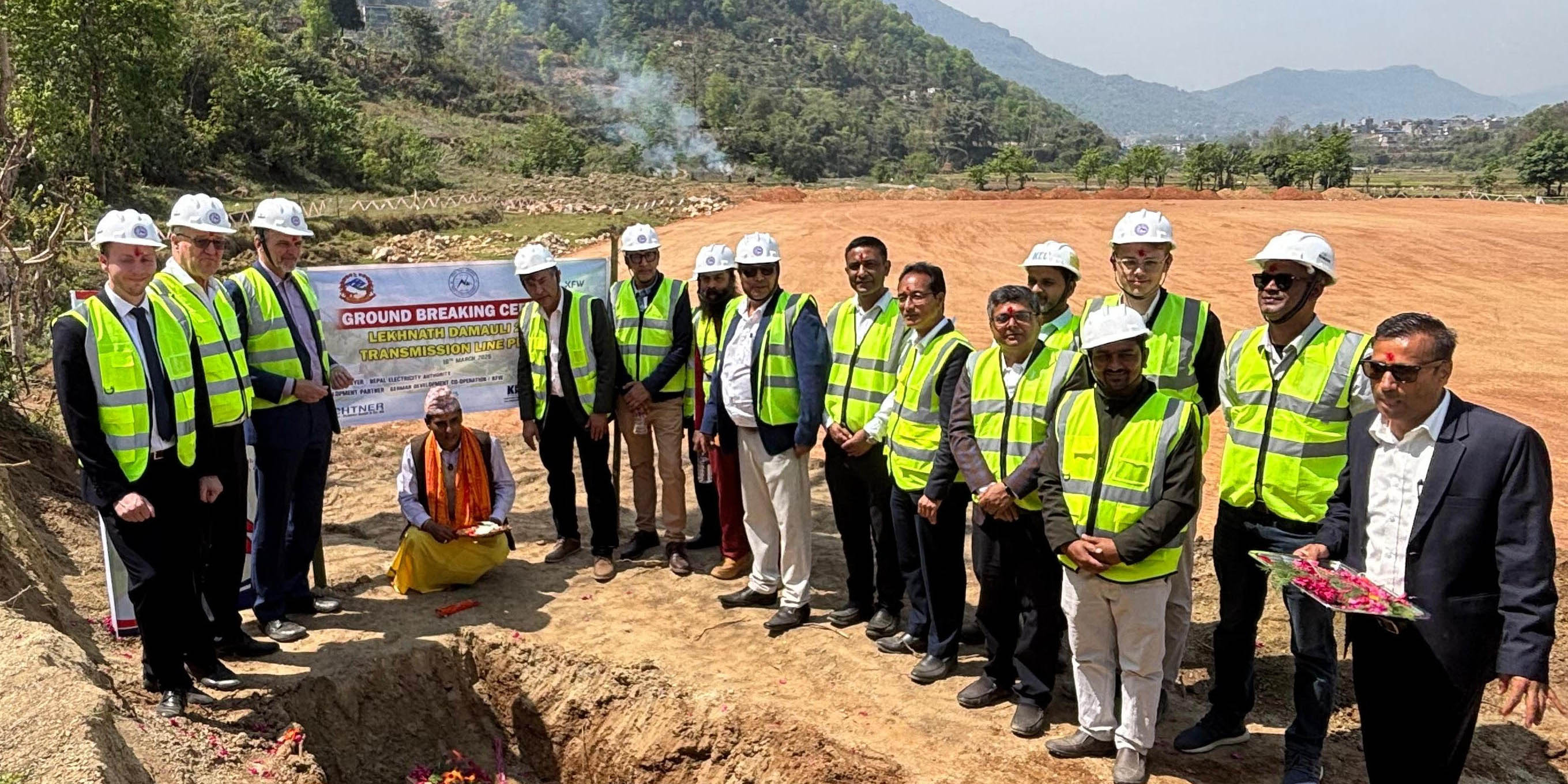लेखनाथ-दमौली २२० केभी प्रसारण लाइनको शिलान्यास