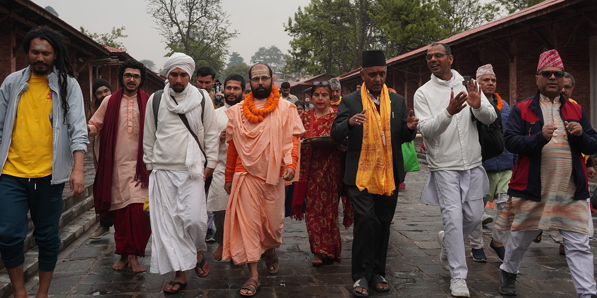 बृहत् पाशुपत पदयात्रामा साधुसन्त [तस्बिरहरू]