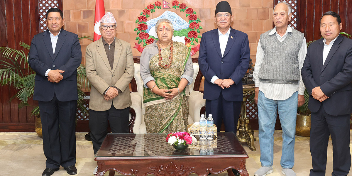 बालुवाटार पुगेर प्रचण्डले भने : निर्वाचन नभएको भए मुलुक अर्को ठूलो दुर्घटनामा जान्थ्यो